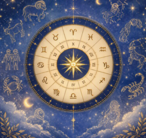 西洋占星術のイラスト